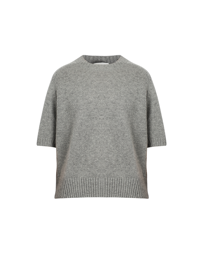 Short Sleeve Round Neck Jumper