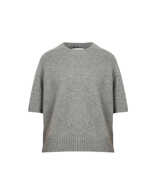 Short Sleeve Round Neck Jumper