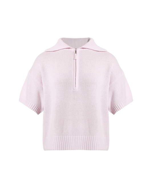 Short Sleeve Zip Jumper