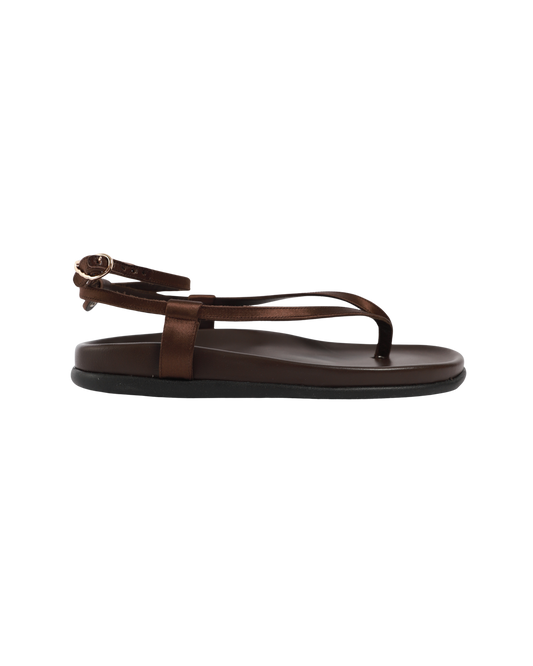 Saloni Satin Sandals