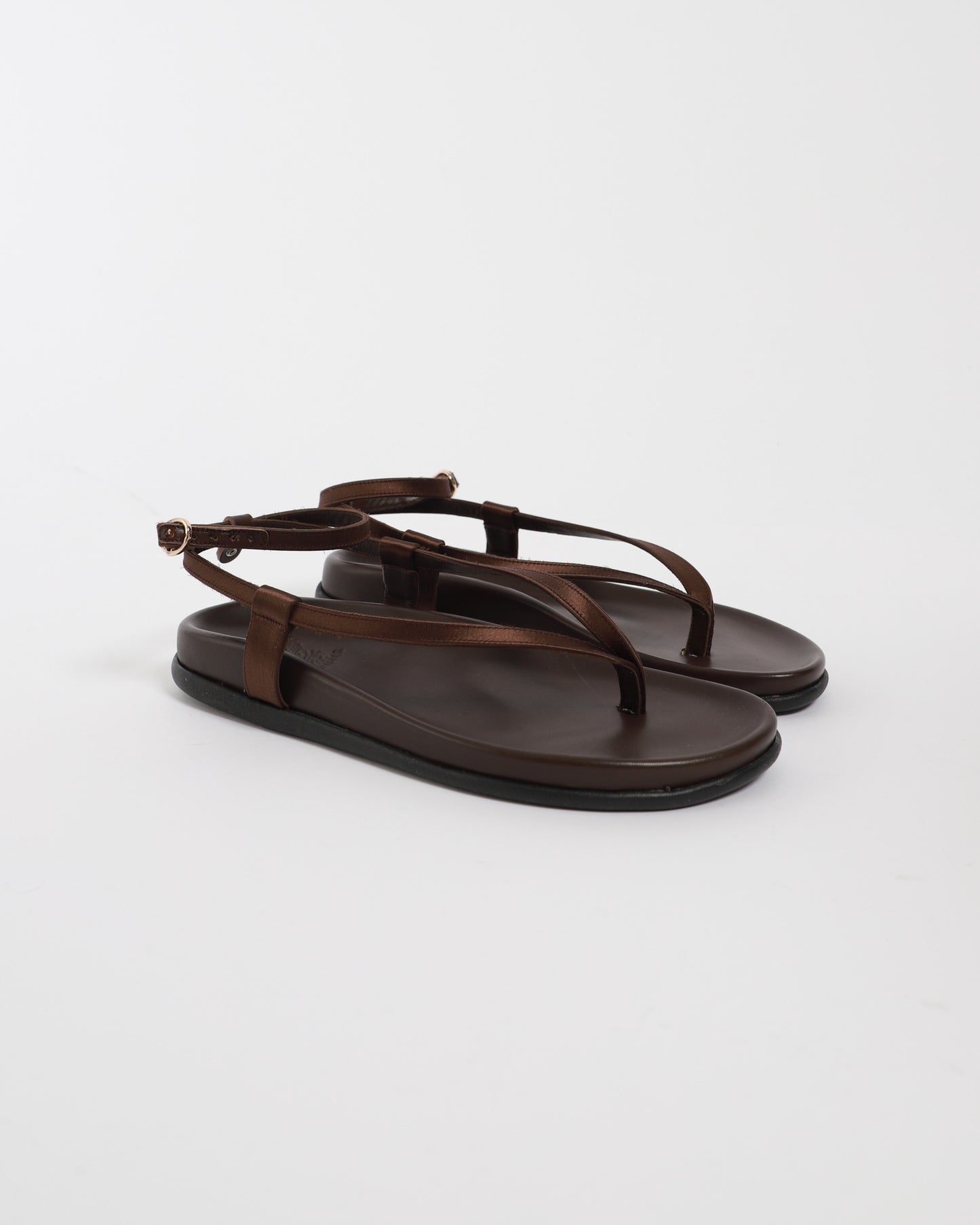 Saloni Satin Sandals