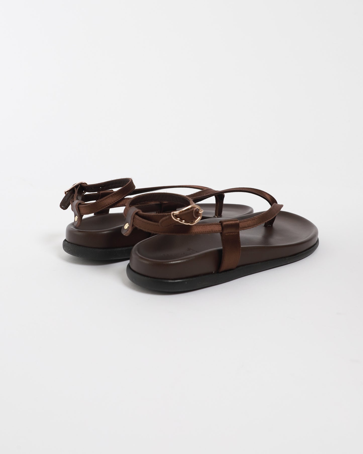 Saloni Satin Sandals