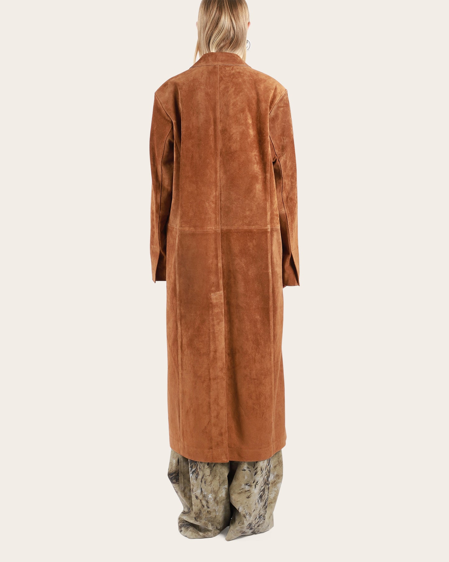 Alissa Gritty Suede Coat