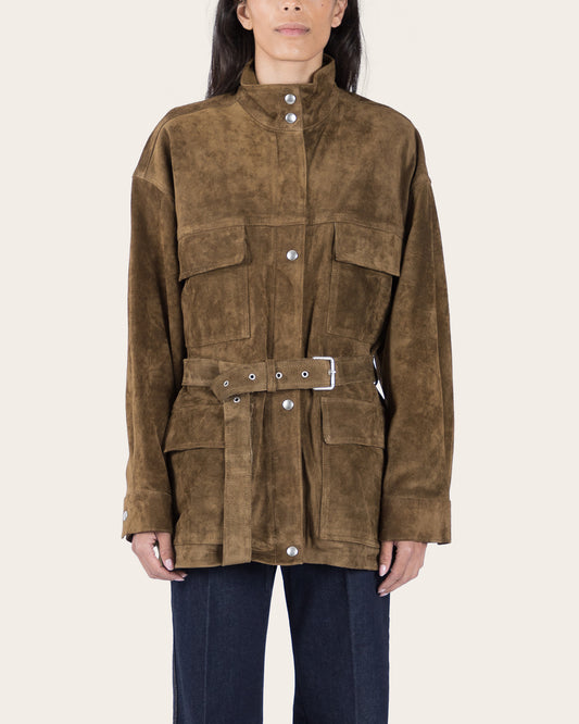 Delore Gritty Suede Jacket