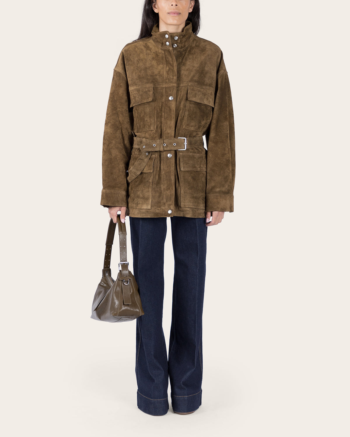 Delore Gritty Suede Jacket