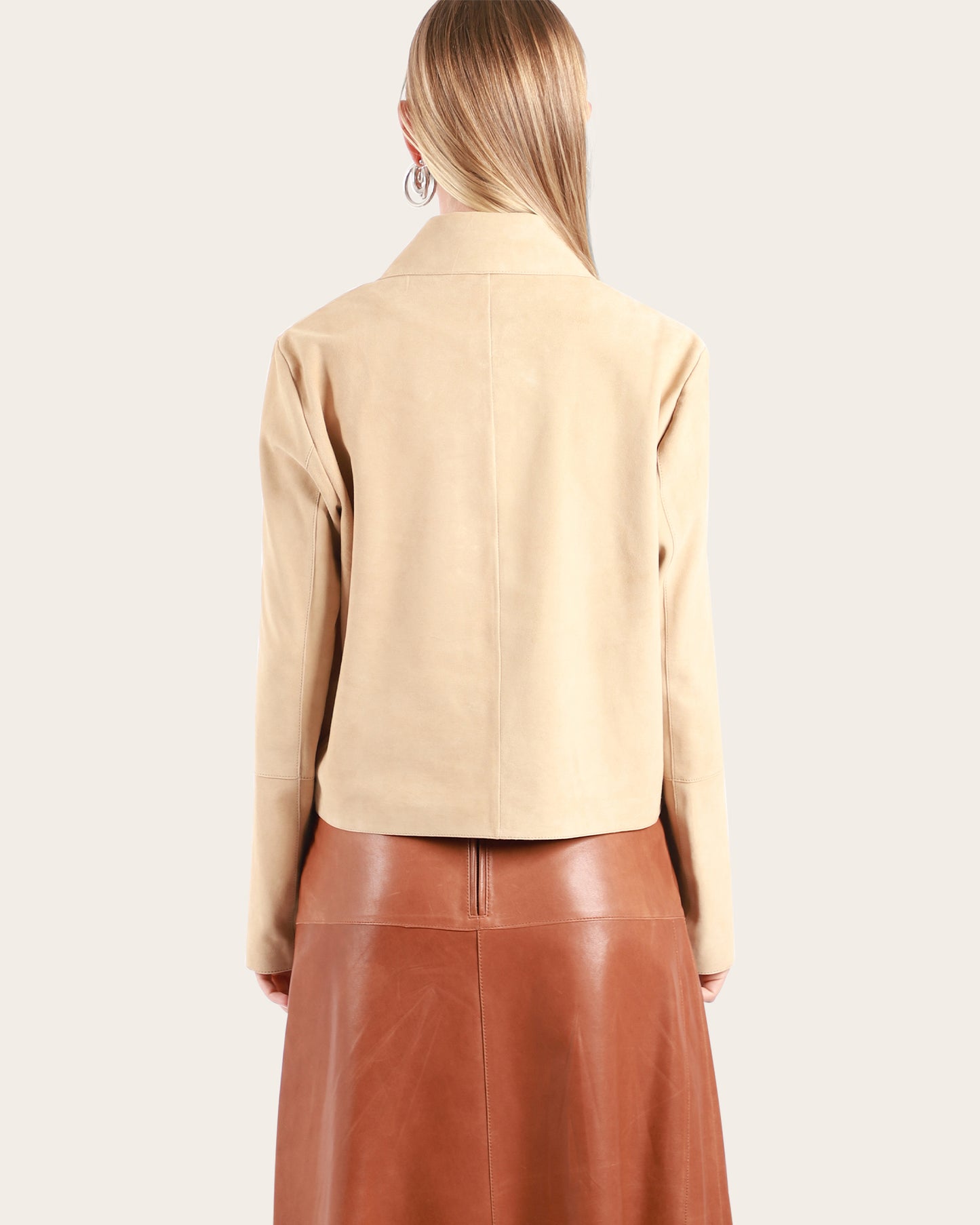 Emy Goat Suede Jacket