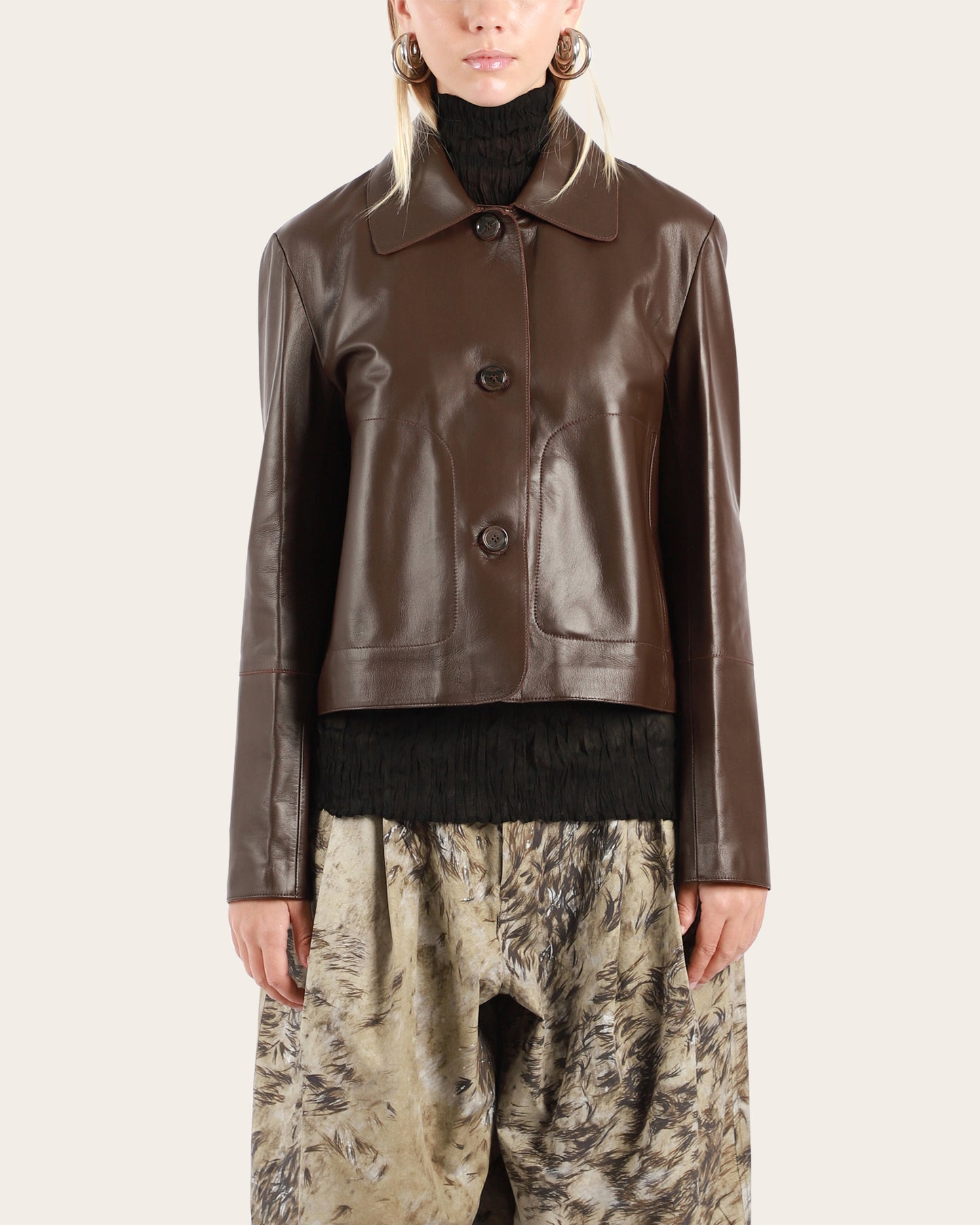 Emy Lamb Butter Jacket