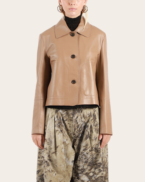 Emy Lamb Butter Jacket