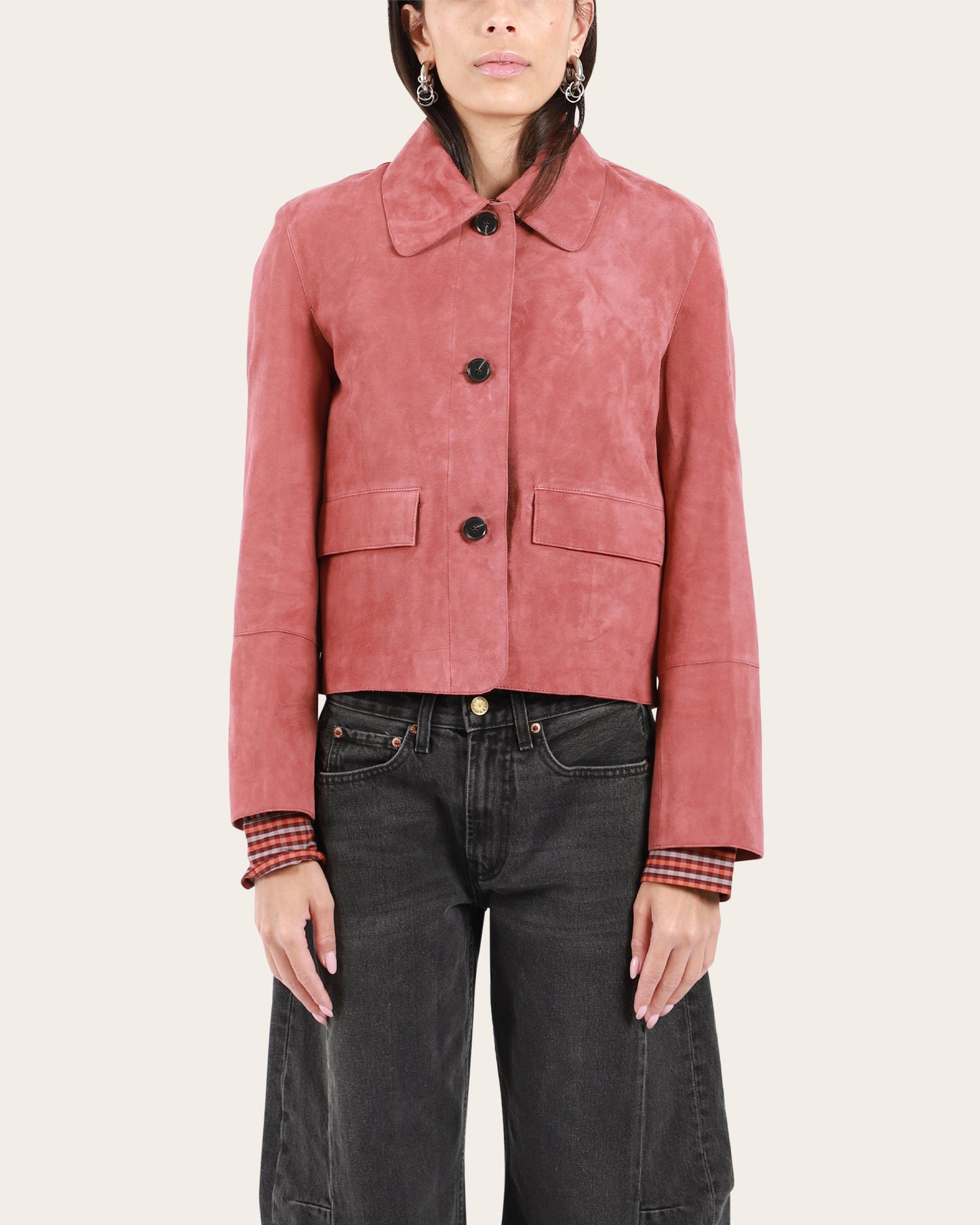 Fem Lamb Suede Jacket