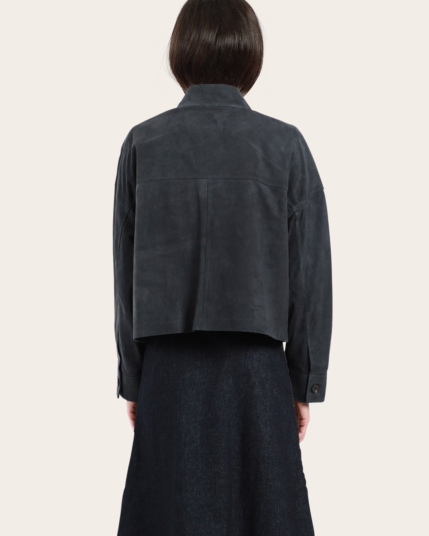 Miri Lamb Suede Jacket