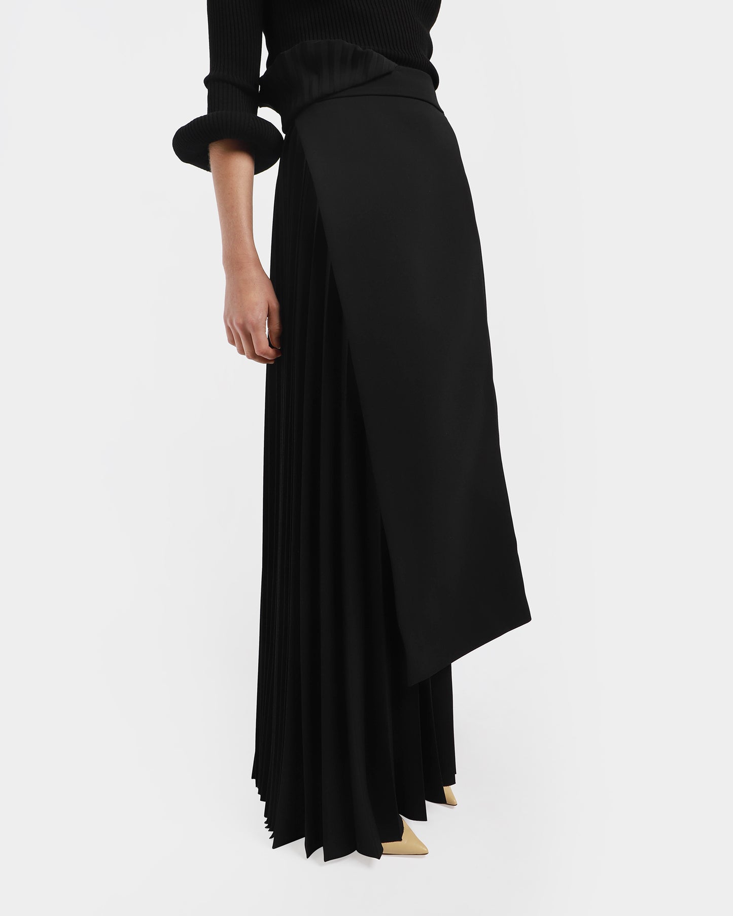 Pleat Insert Skirt