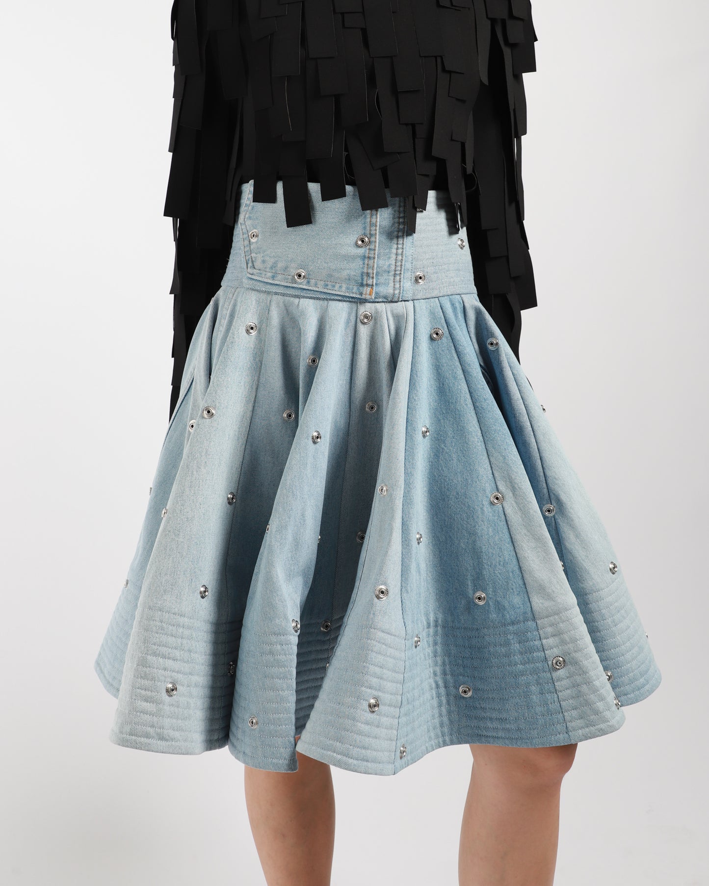 Recycled Denim Skirt