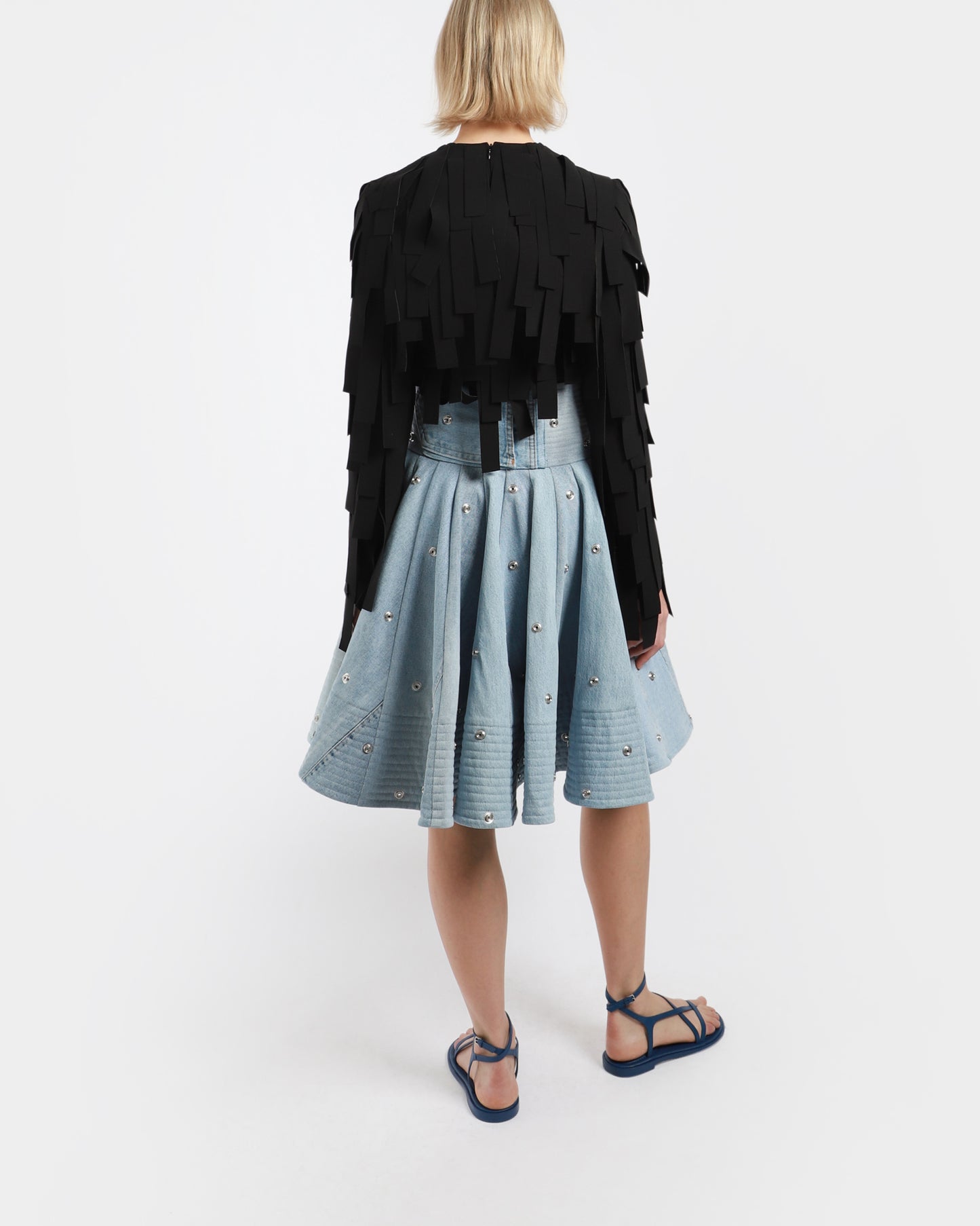 Recycled Denim Skirt