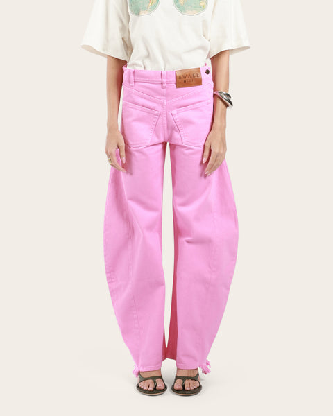 Side Insert Mirror Jeans