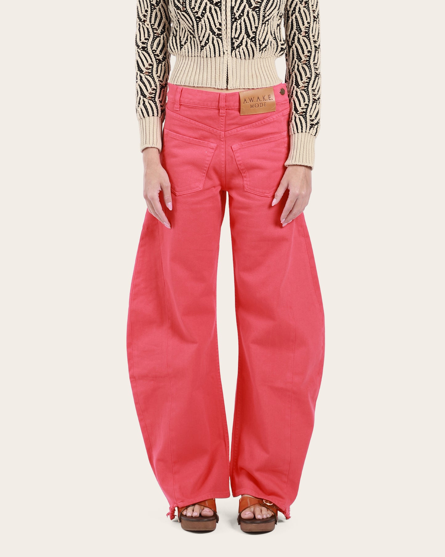Side Insert Mirror Jeans