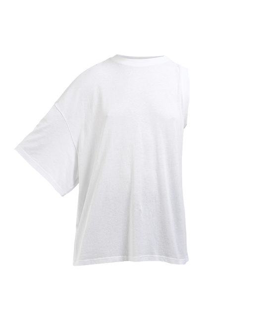 Asymmetric One-Sleeve T-Shirt