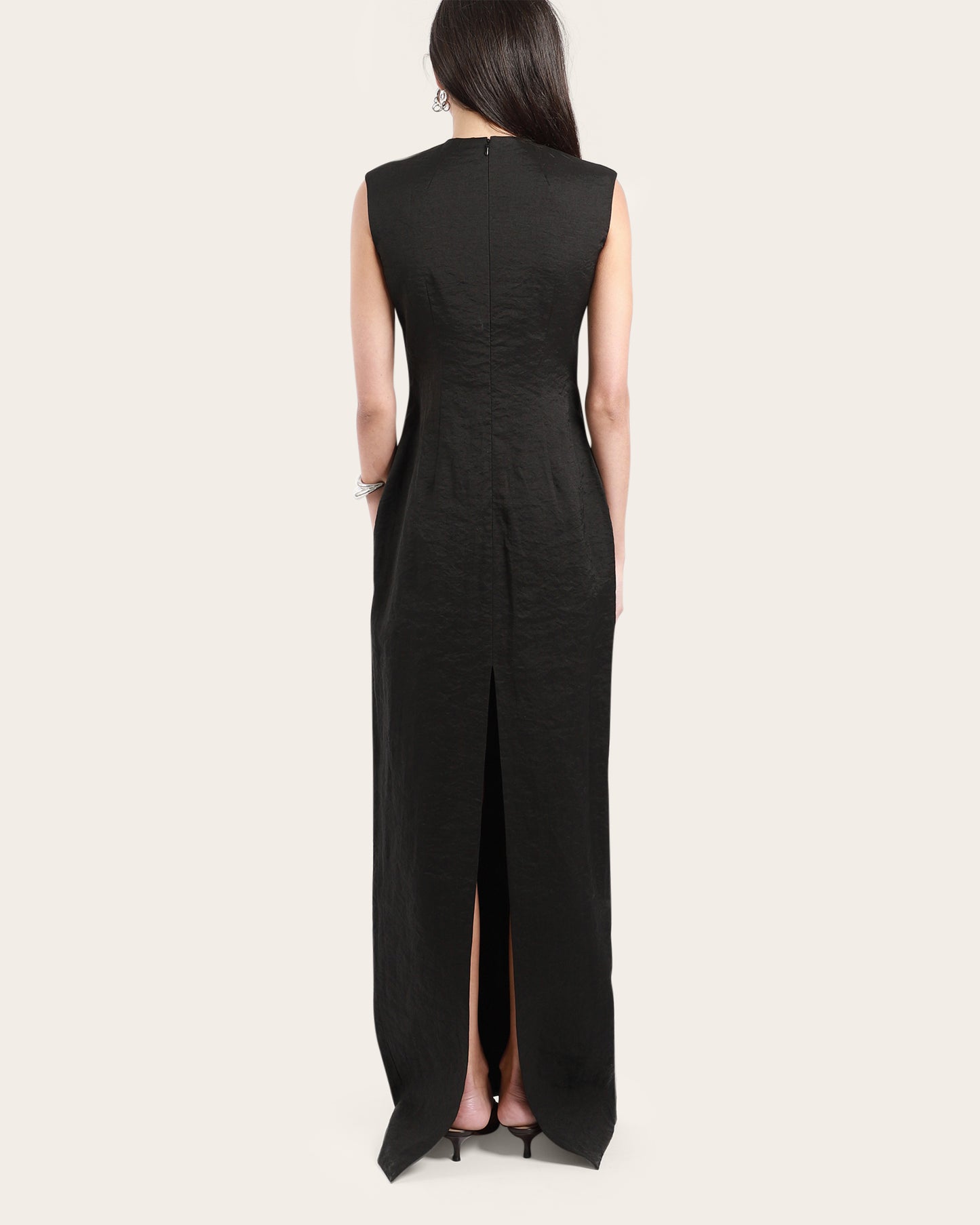 Bib Front Maxi Dress