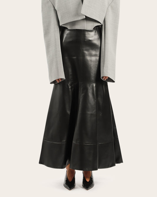 Flared Hem Skirt