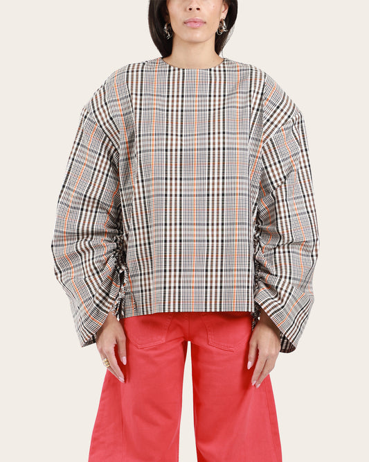 Oversized Collar Top