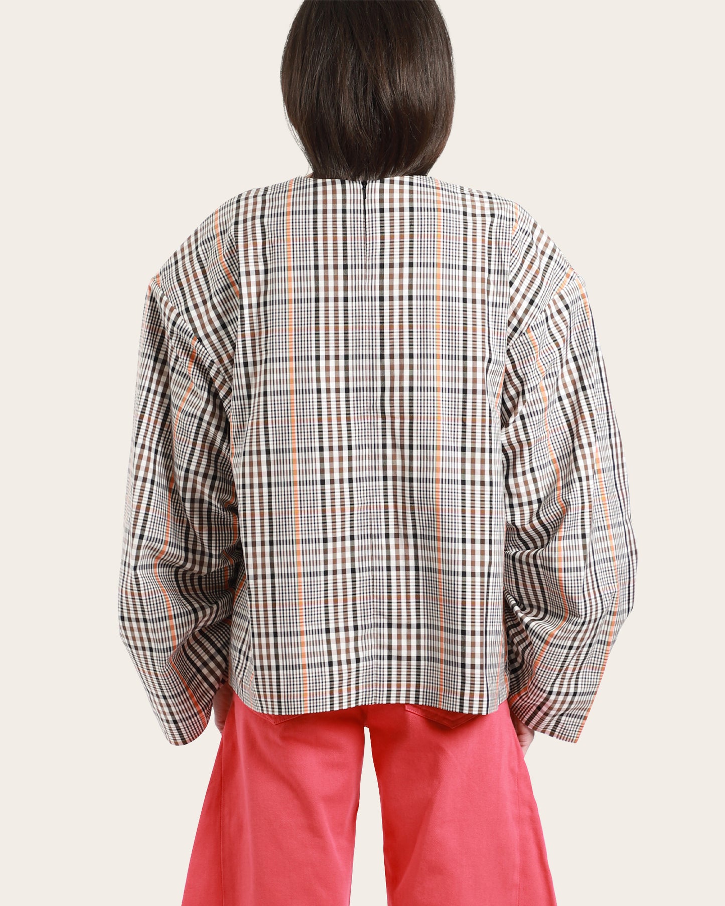 Oversized Collar Top