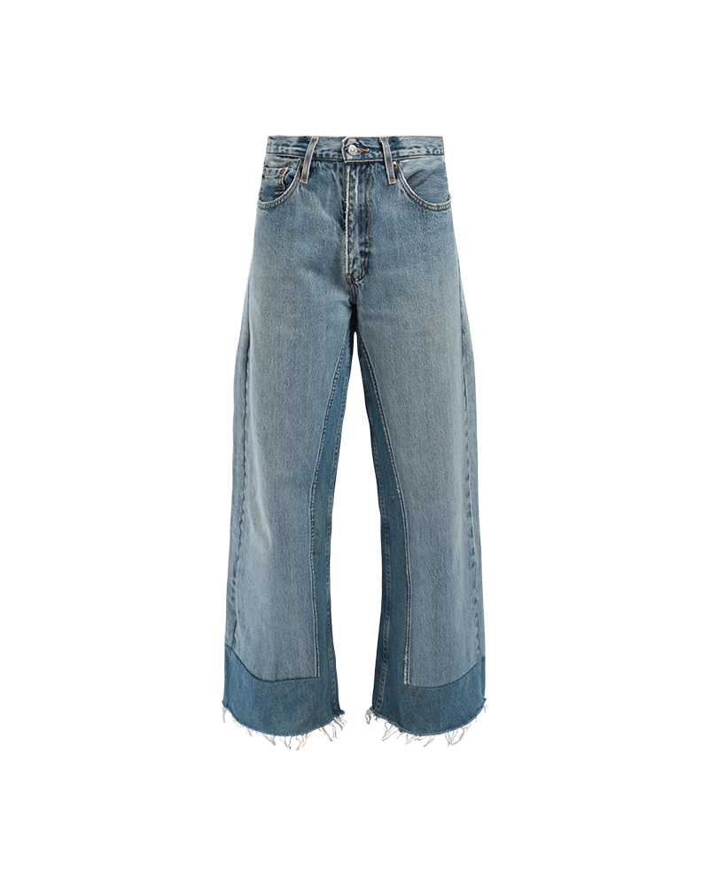 Reworked Culotte Jeans