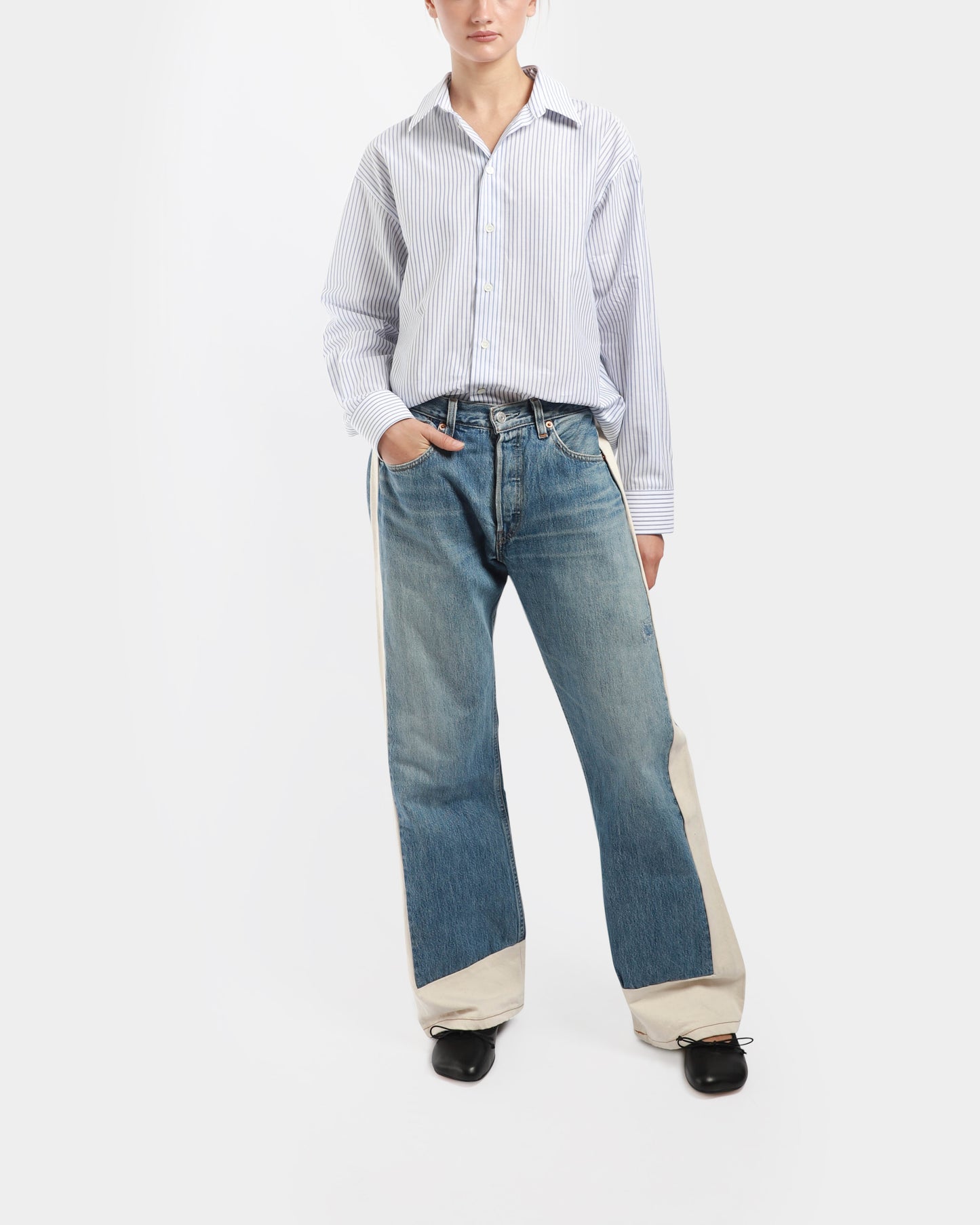 Reworked Slouch Jeans