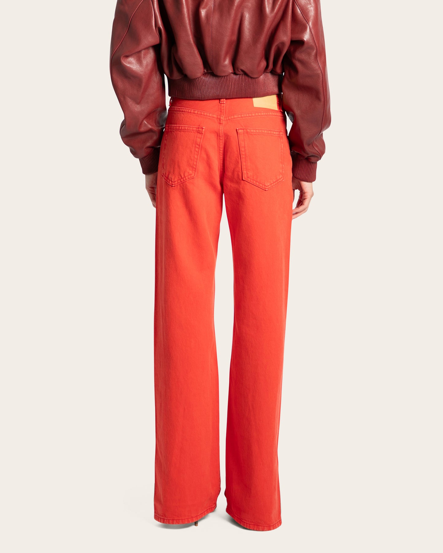 Charlot Split Hem Jeans
