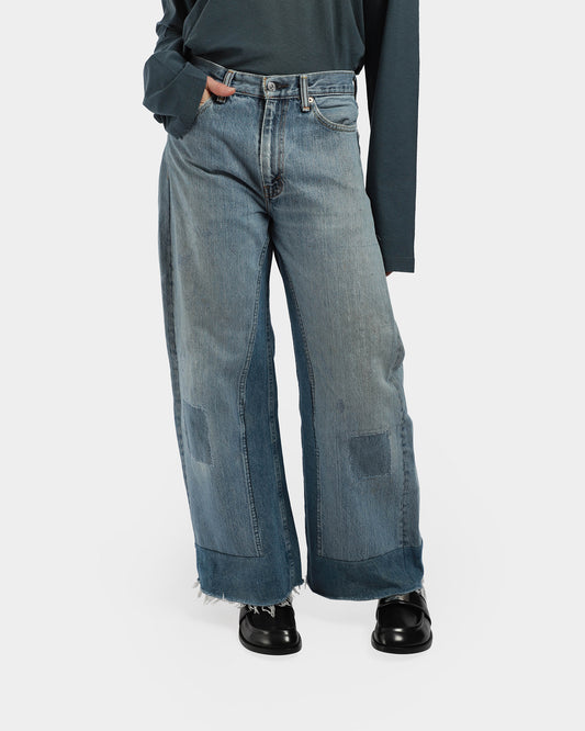 Reworked Culotte Jeans