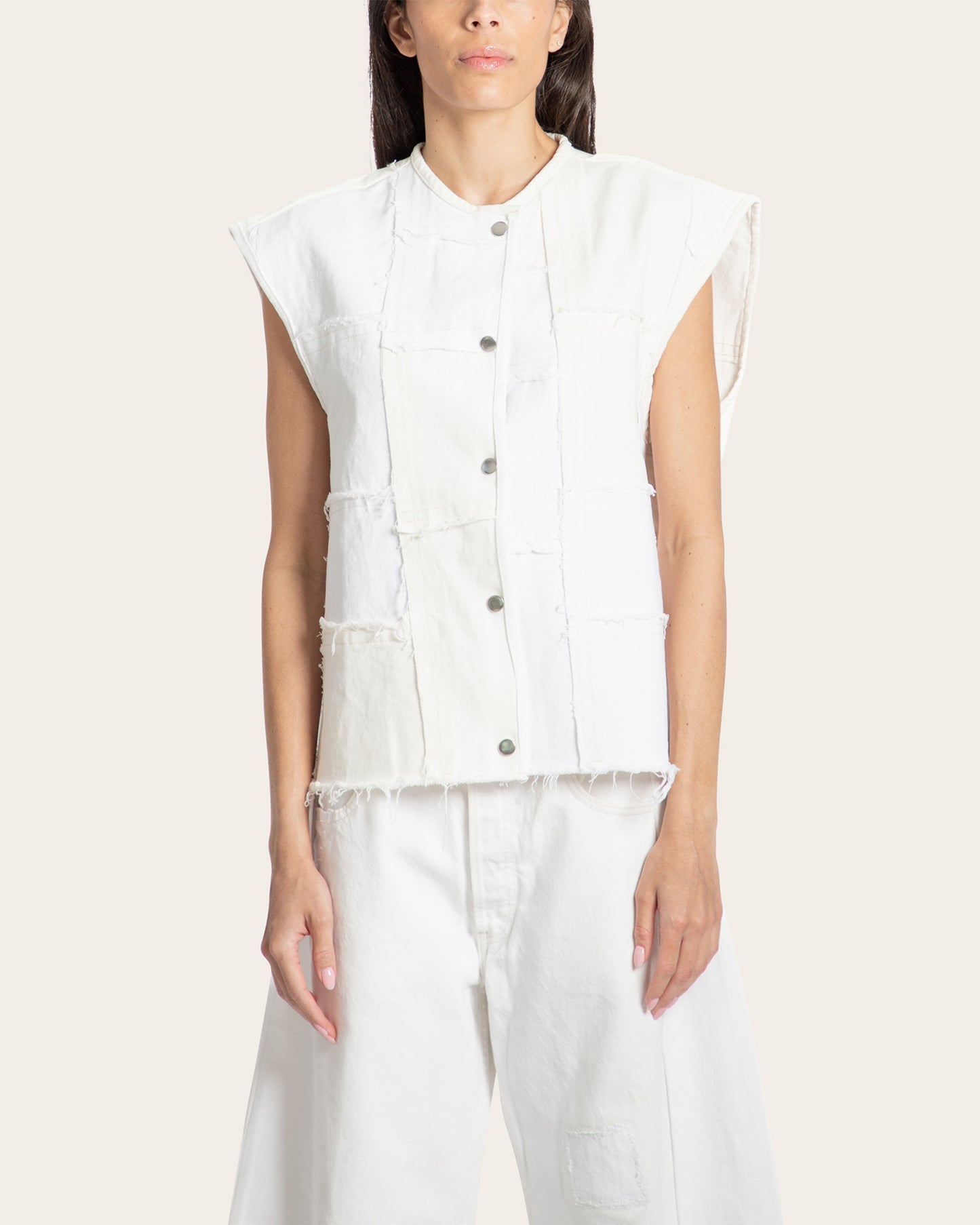 Vintage Madras Vest