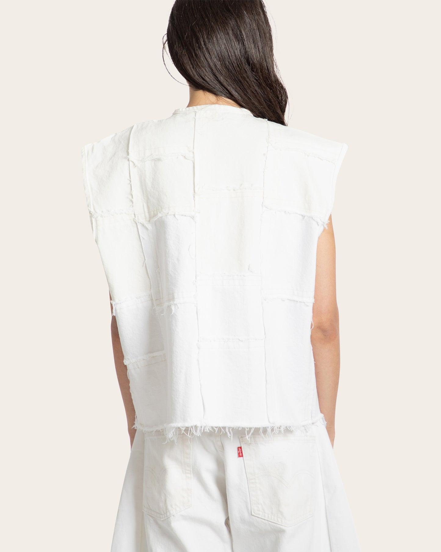 Vintage Madras Vest