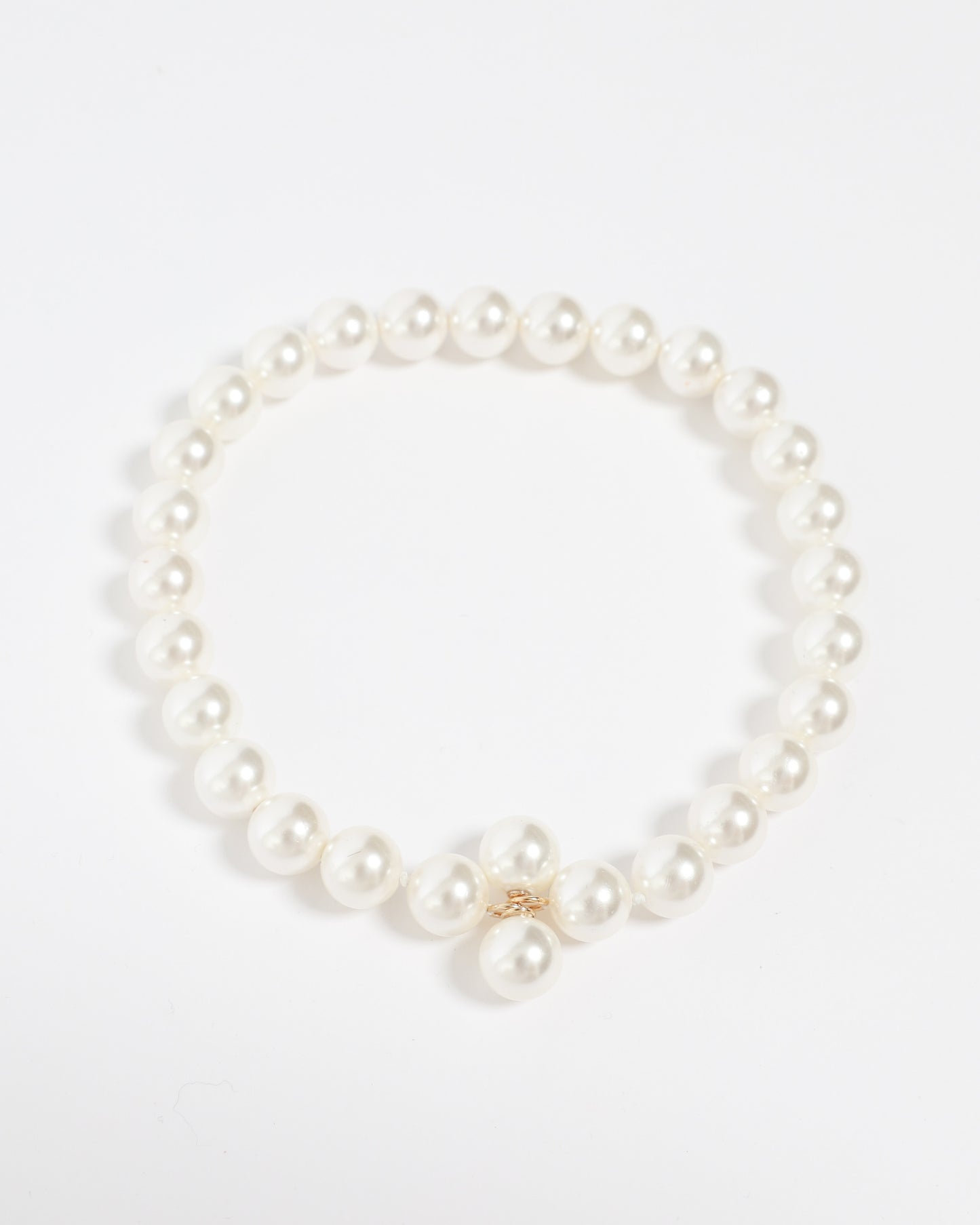 Bandage Pearl Necklace