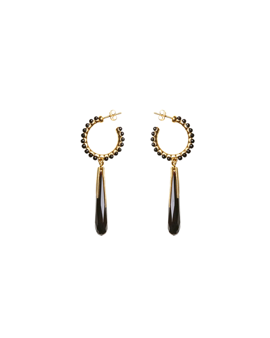 Mourning Earrings