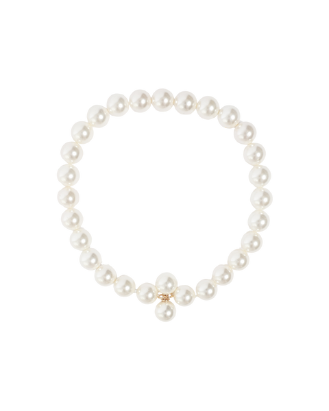 Bandage Pearl Necklace