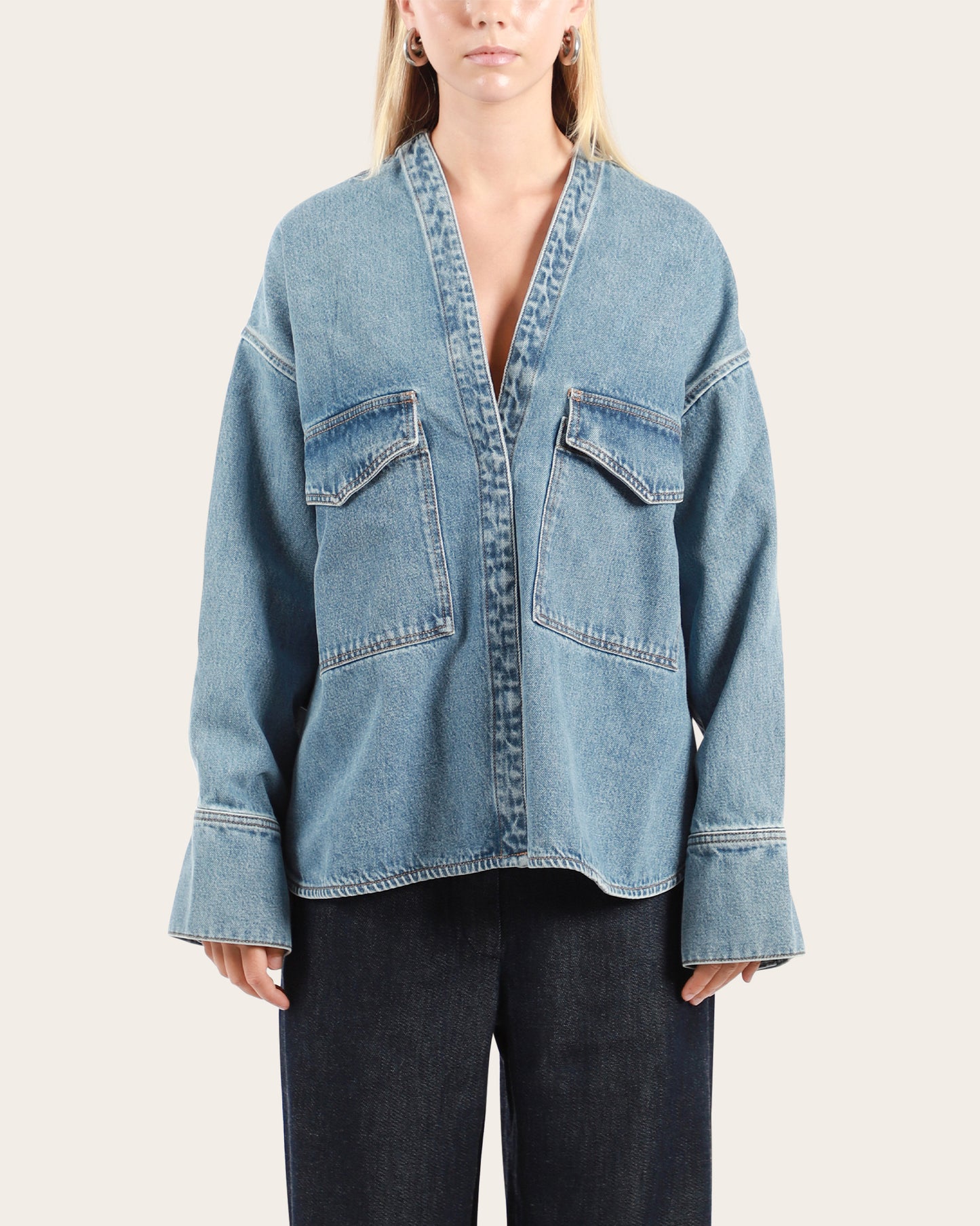 Tarosa Denim Shirt