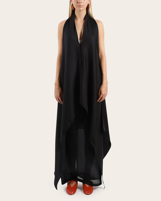 Draped Sleeveless Top