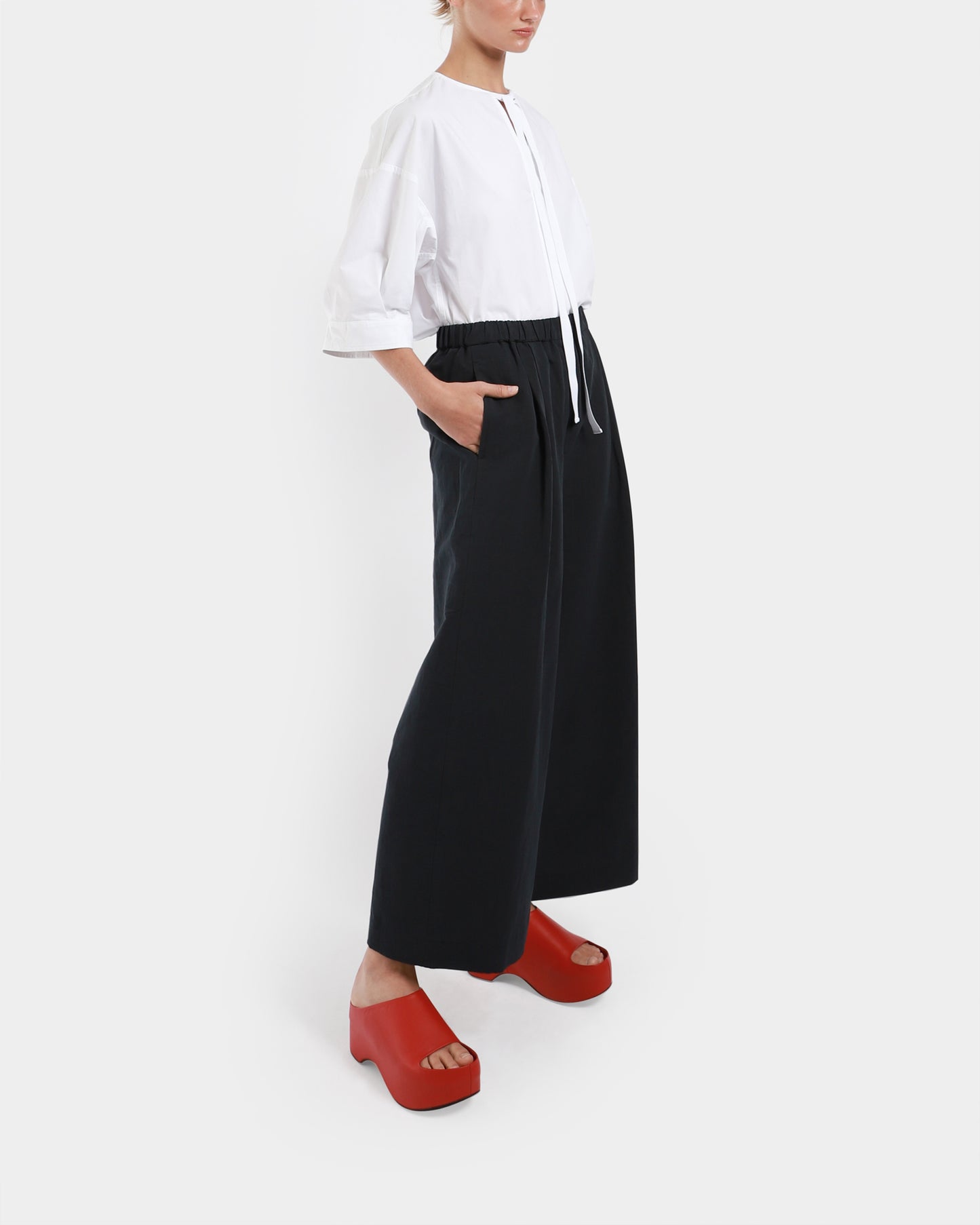 Pima Cropped Pants