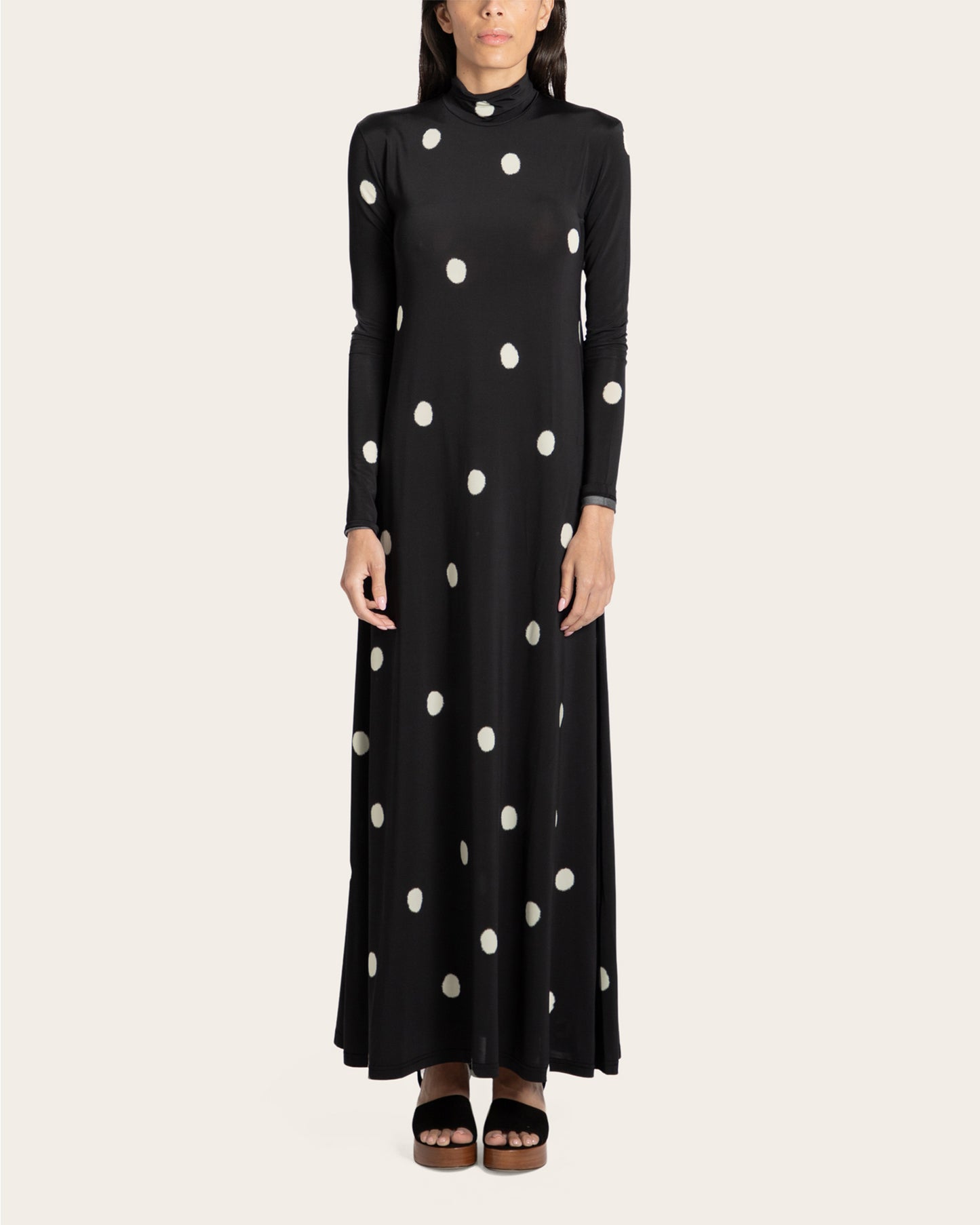 Turtleneck Maxi Dress