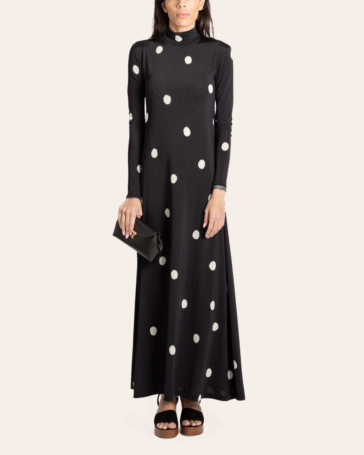 Turtleneck Maxi Dress