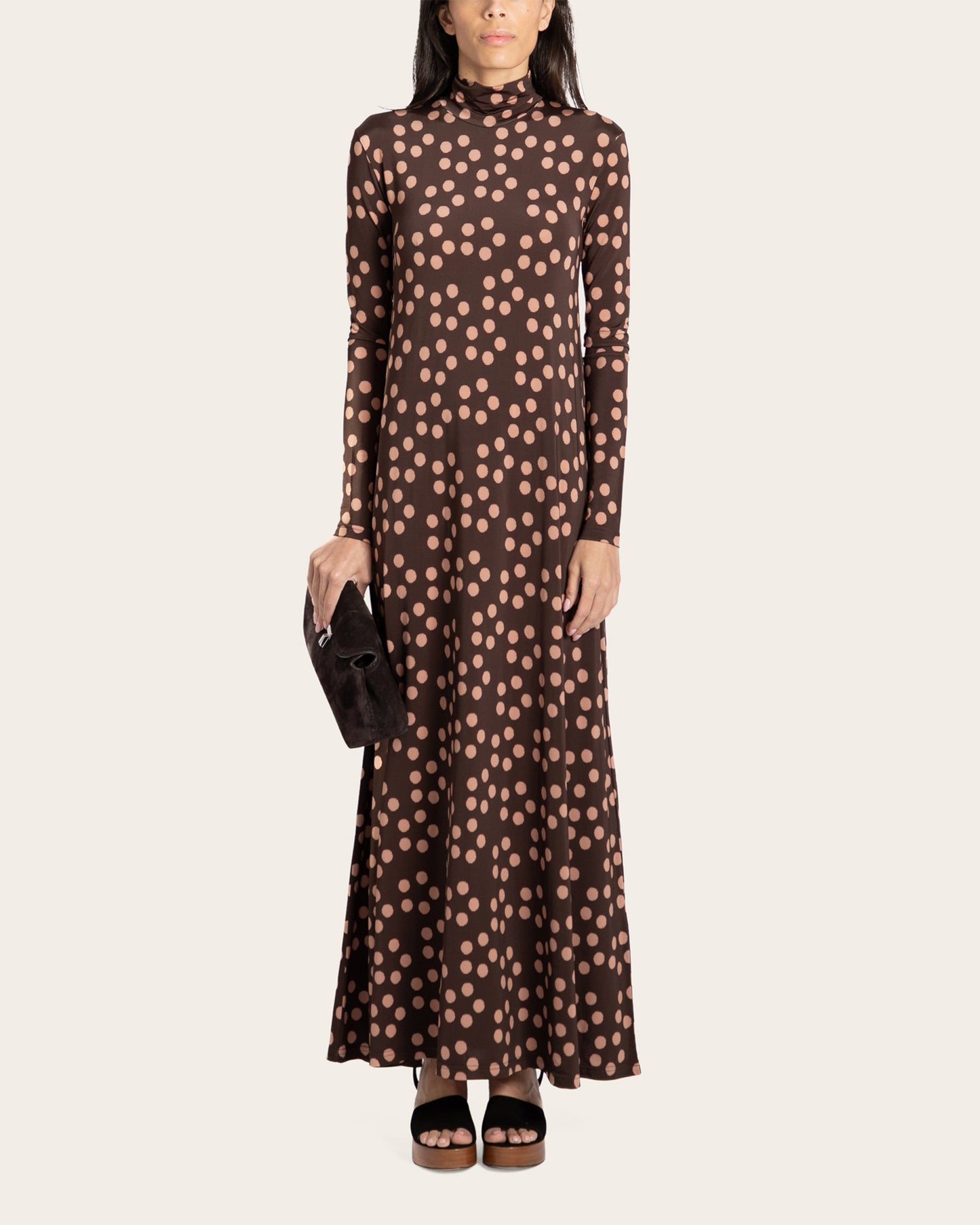 Turtleneck Maxi Dress