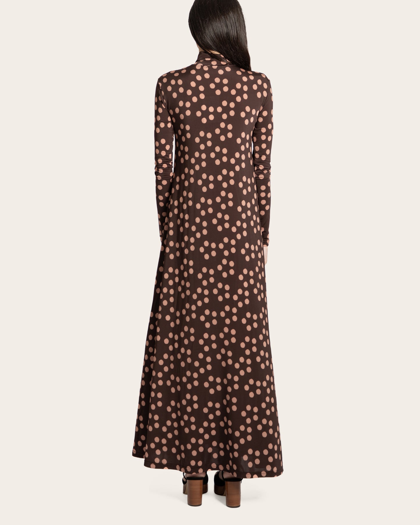 Turtleneck Maxi Dress