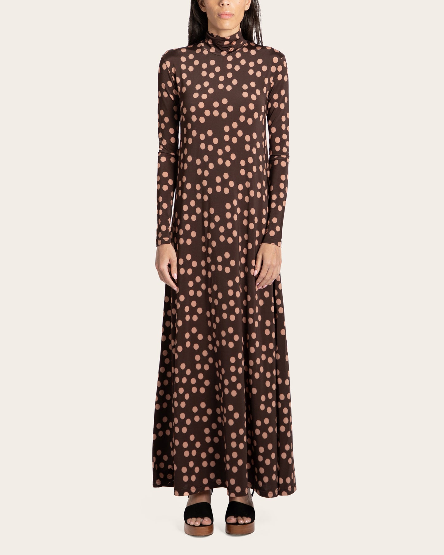 Turtleneck Maxi Dress