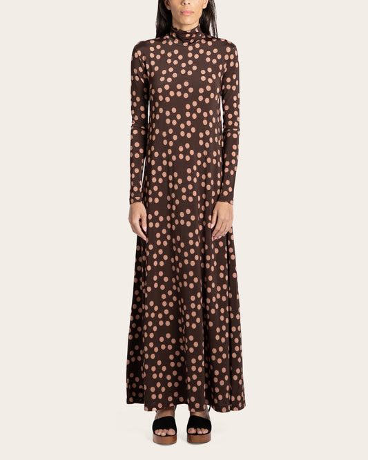 Turtleneck Maxi Dress