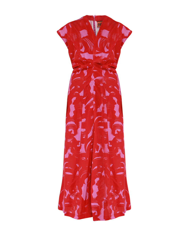 colville-maggie-rizer-dress-red-pink