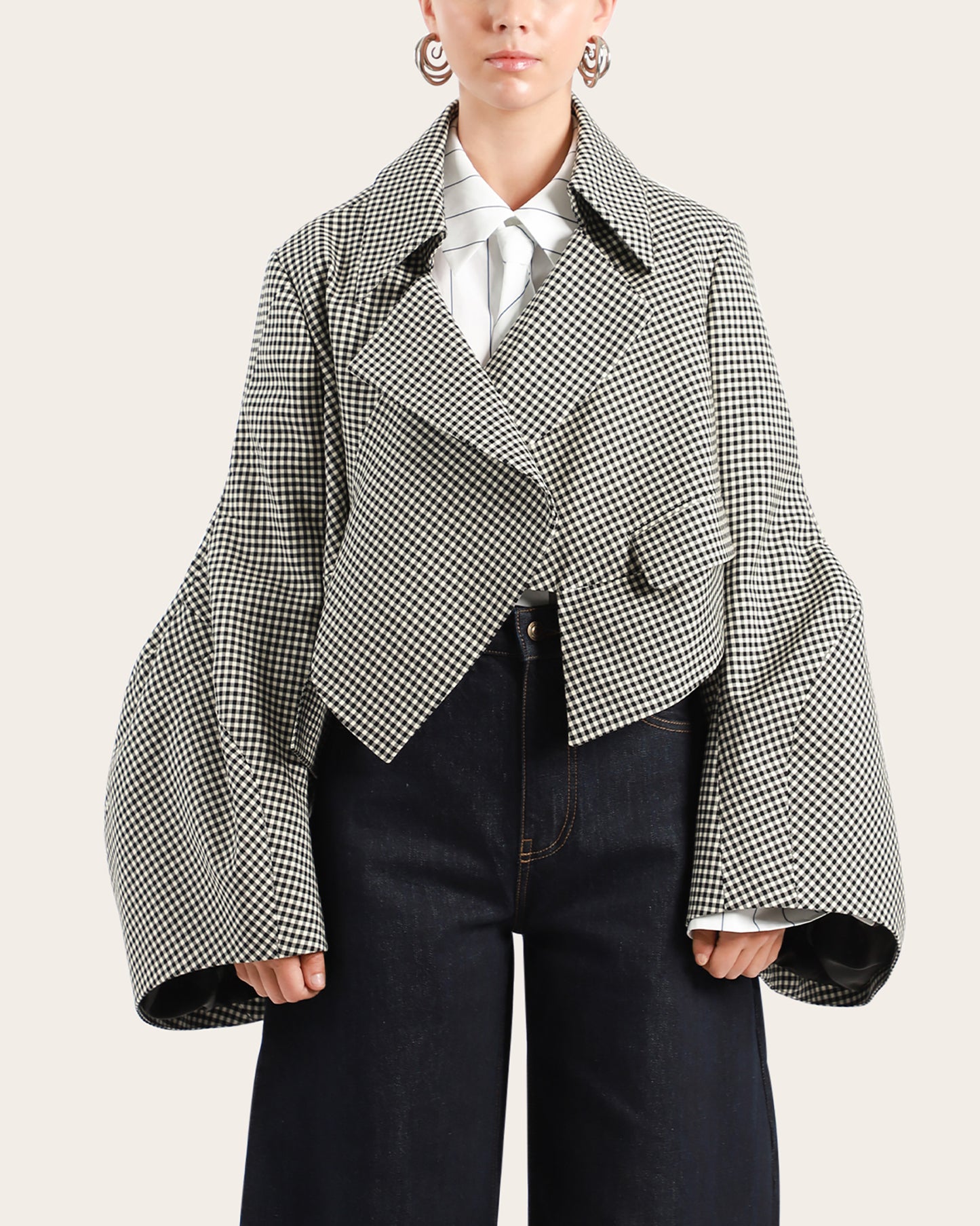 Asymmetrical Cropped Jacket
