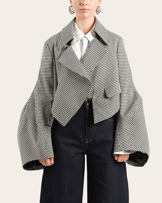 Asymmetrical Cropped Jacket