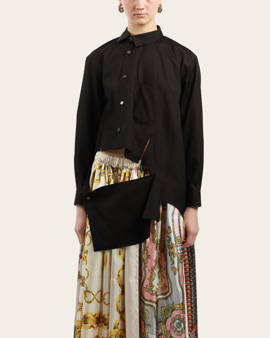 Asymmetrical Split Shirt
