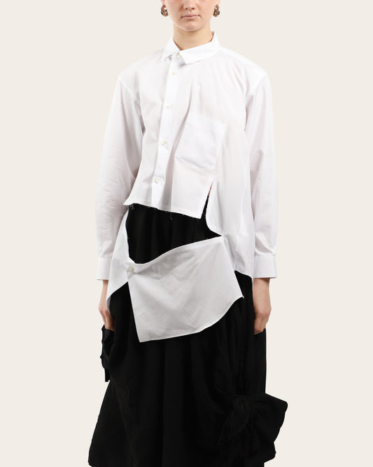 Asymmetrical Split Shirt