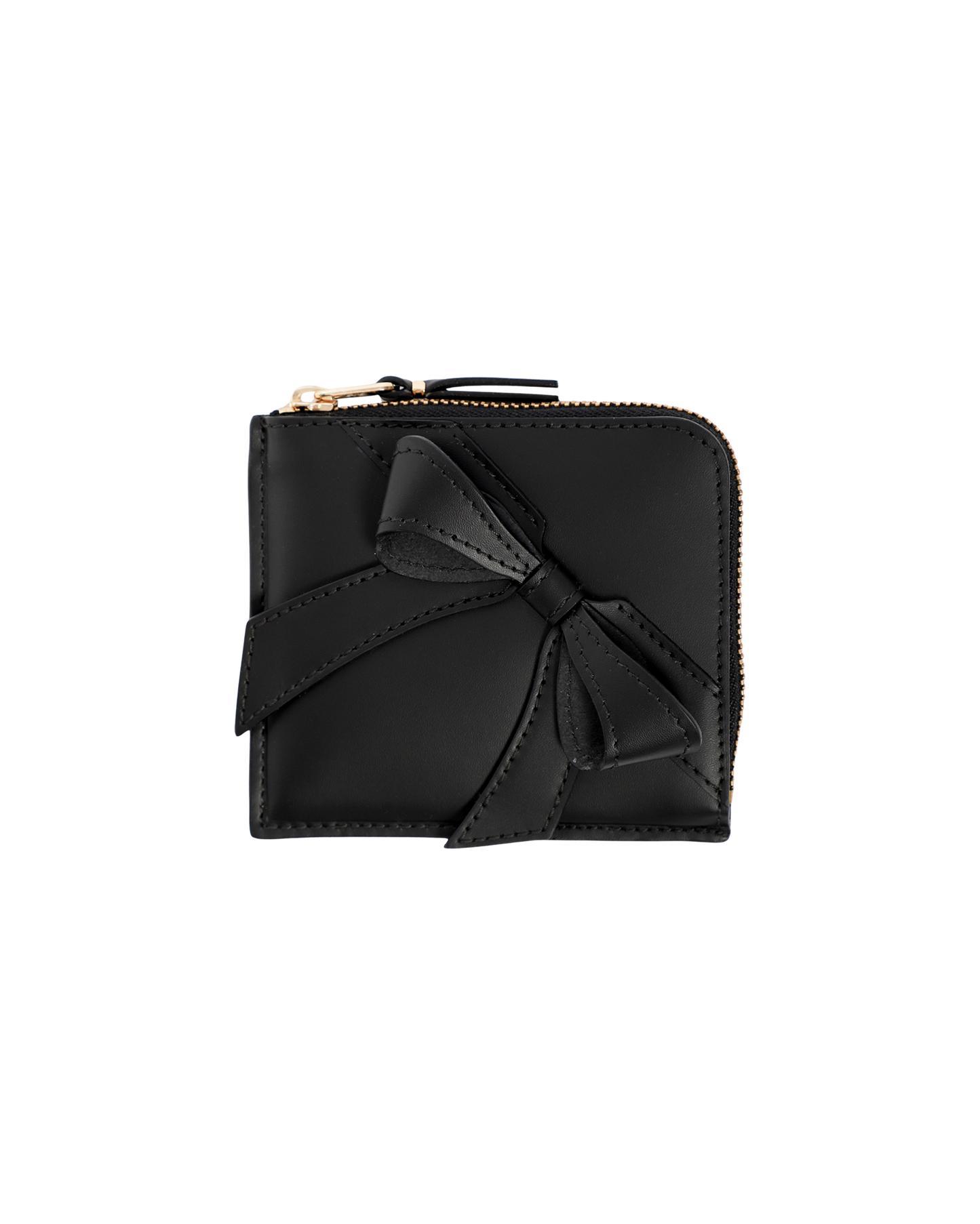 Bow Side Zip Wallet