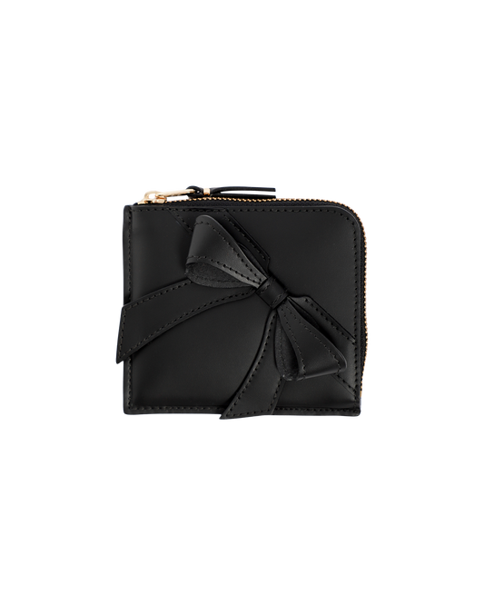 Bow Side Zip Wallet