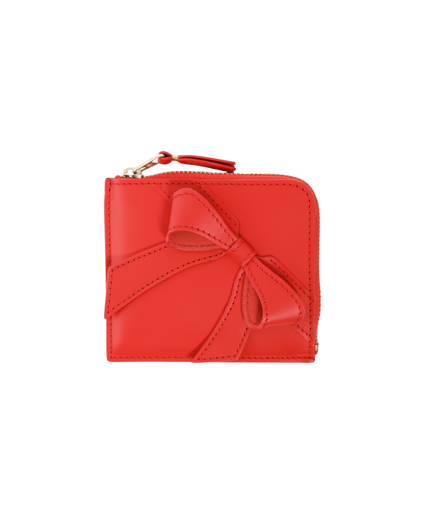 Bow Side Zip Wallet